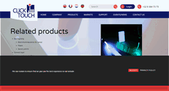 Desktop Screenshot of clicktouch.eu